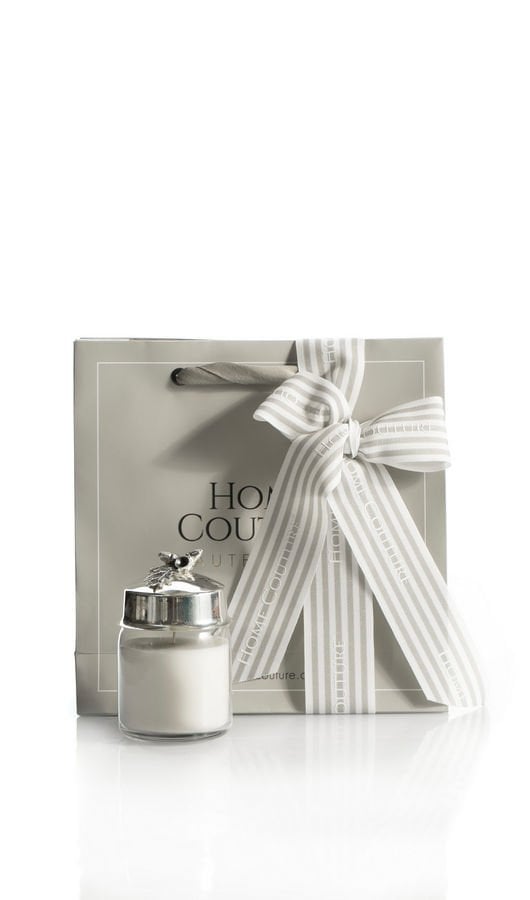 Haute Living Meşe Palamudlu Küçük Cam Mum