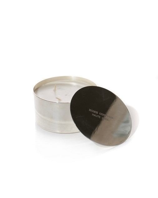 Haute Living Gümüş Kapaklı Mum