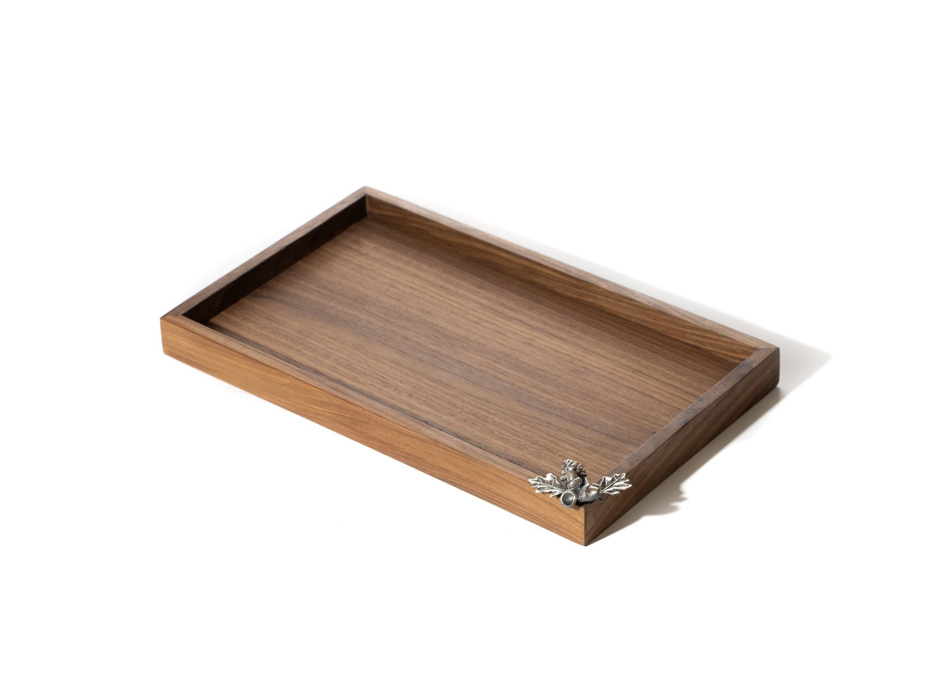 Haute Living Meşe Palamutlu Ahşap Tepsi