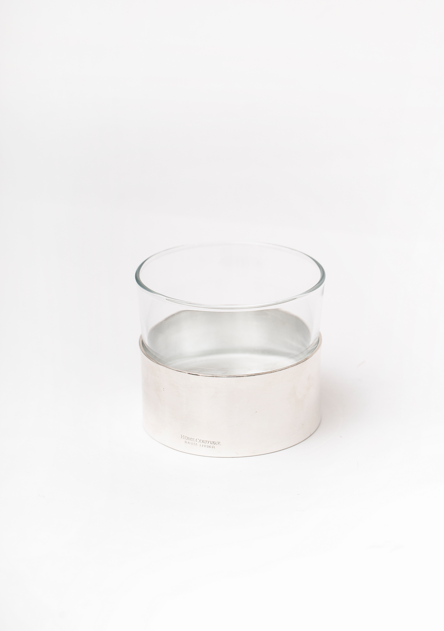 Haute Living Gümüş Detaylı Kase