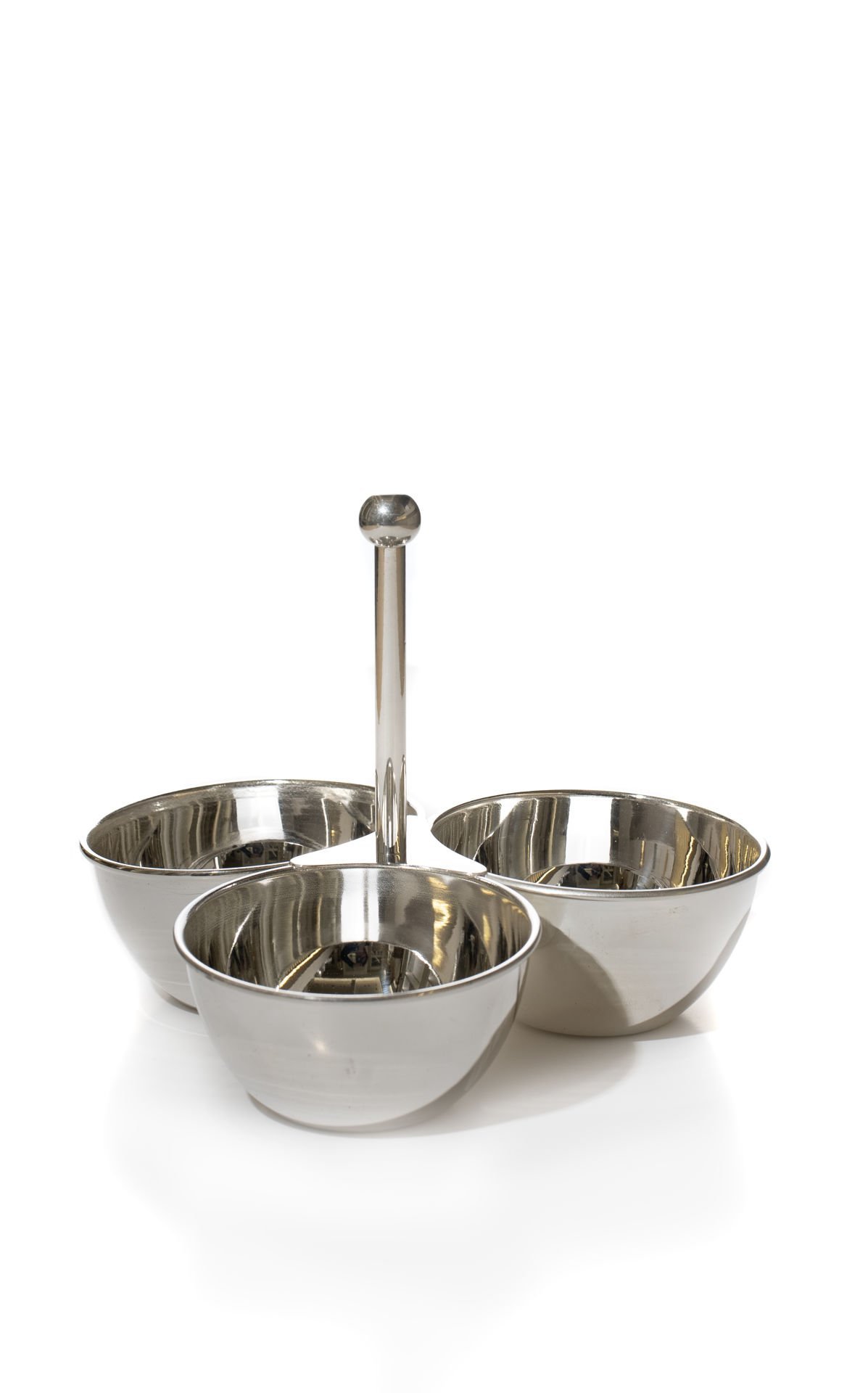 Gümüş Kaplama 3'lü Çerezlik